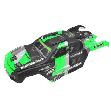 Team Corally 1/8 Kagama Truggy RC Car Painted Body - Green