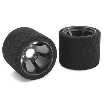 Corally Attack Foam Tires 1/12 Circuit 30 Shore Pink Rear Ca