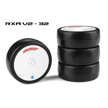 Corally Attack Rxa V2 Rubber Tires 1/10 Ep Touring 32 Shore