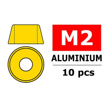 Team Corally Aluminium Washer For M2 Socket Head Screws O
