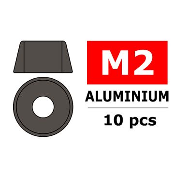Team Corally Aluminium Washer For M2 Socket Head Screws O