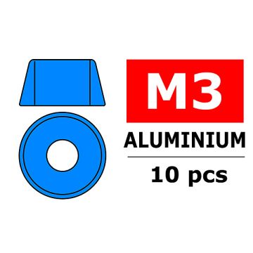 Team Corally Aluminium Washer For M3 Socket Head Screws O