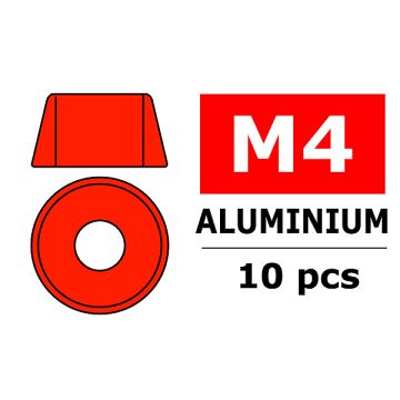 Team Corally Aluminium Washer For M4 Socket Head Screws O