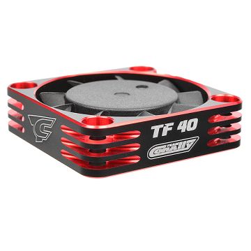 Corally Ultra High Speed Cooling Fan 40mm 6v8,4v Black/Red