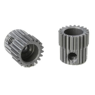 Corally 64 Dp Pinion Short Hard Anodised Al7075 20 Teeth Shaft Dia. 3.17mm