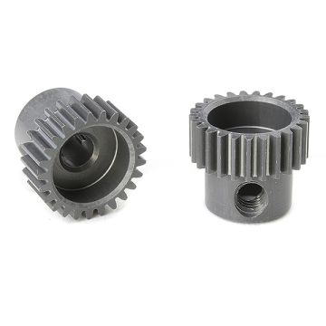 Corally 64 Dp Pinion Short Hard Anodised Al7075 25 Teeth Shaft Dia. 3.17mm