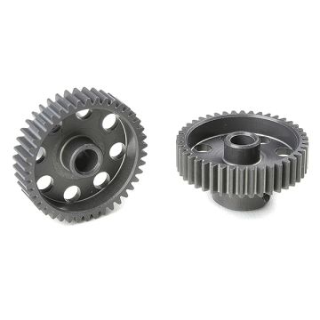 Corally 64 Dp Pinion Short Hard Anodised Al7075 42 Teeth Shaft Dia. 3.17mm