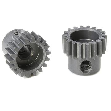 Corally 48 Dp Pinion Short Hard Anodised Al7075 18 Teeth Shaft Dia. 3.17mm