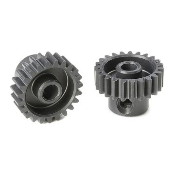 Corally 48 Dp Pinion Short Hard Anodised Al7075 23 Teeth Shaft Dia. 3.17mm