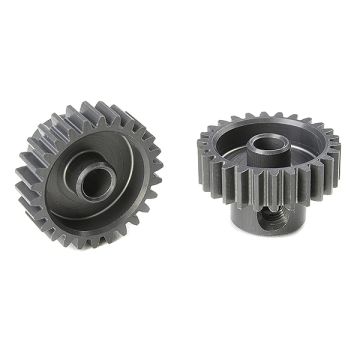 Corally 48 Dp Pinion Short Hard Anodised Al7075 26 Teeth Shaft Dia. 3.17mm