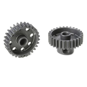 Corally 48 Dp Pinion Short Hard Anodised Al7075 28 Teeth Shaft Dia. 3.17mm