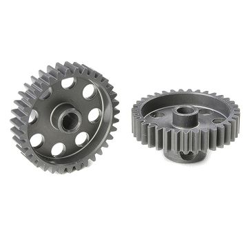 Corally 48 Dp Pinion Short Hard Anodised Al7075 35 Teeth Shaft Dia. 3.17mm