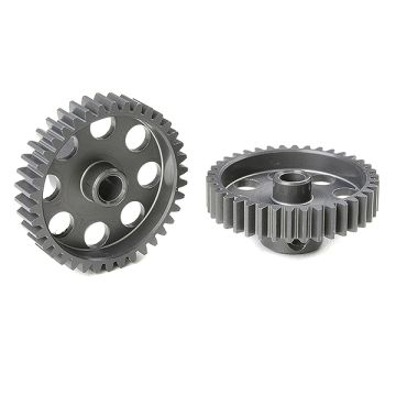 Corally 48 Dp Pinion Short Hard Anodised Al7075 38 Teeth Shaft Dia. 3.17mm