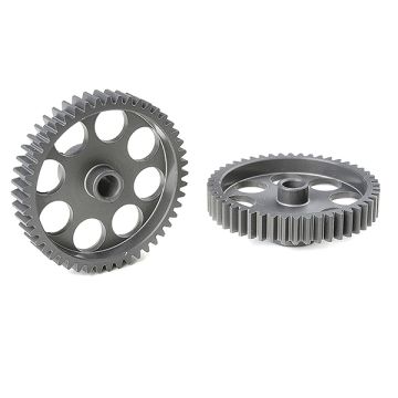 Corally 48 Dp Pinion Short Hard Anodised Al7075 48 Teeth Shaft Dia. 3.17mm