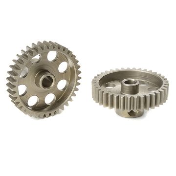 Corally 48 Dp Pinion Short Hardened Steel 37 Teeth Shaft Dia. 3.17mm