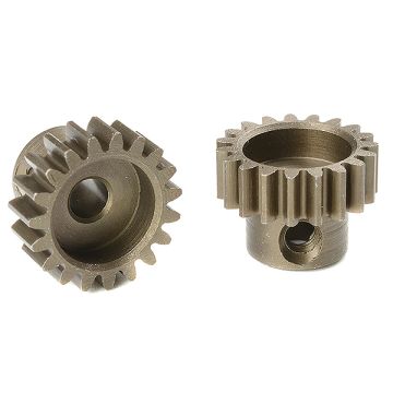 Corally M0.6 Pinion Short Hardened Steel 19T - 3.17mm Shaft - 1 per Pack