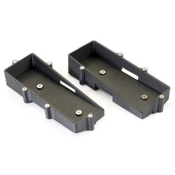 Centro RC8b4e L/R Battery Tray Stick Packs (3d Printed)
