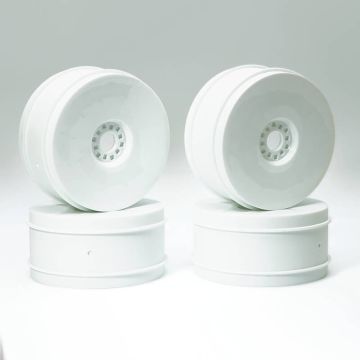 Centro 1/8 Dished Buggy Wheels Set Of 4 - White