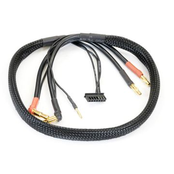 Centro Lipo Balance Lead 4mm Charge(60cm) W/4+5mm Batt Plug