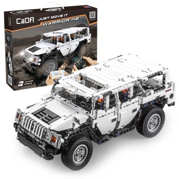 CaDA Warrior H2 Off-Roader - 575 Piece Brick Build Model Kit