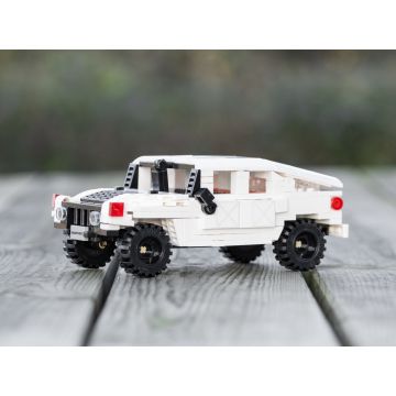 CaDA 1:24 Humvee Off-Road Truck - 328 Piece Brick Build Model Kit