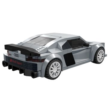 CaDA 1:24 Audi R8 Coupé - 199 Piece Brick Build Model Kit