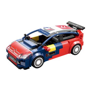 CaDA 2008 Citroen C4 WRC - 296 Piece Brick Build Model Kit