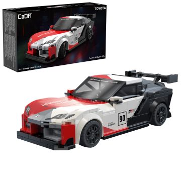 CaDA 1:24 Toyota GR Supra GT4 Car - 324 Piece Brick Build Model Kit