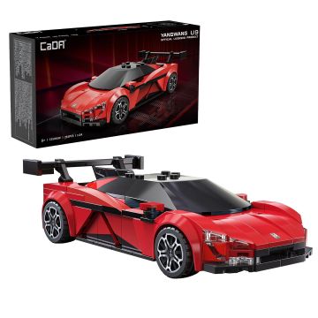 CaDA 1:24 BYD Yangwang U9 Electric Super Coupé - 291 Piece Brick Build Model Kit