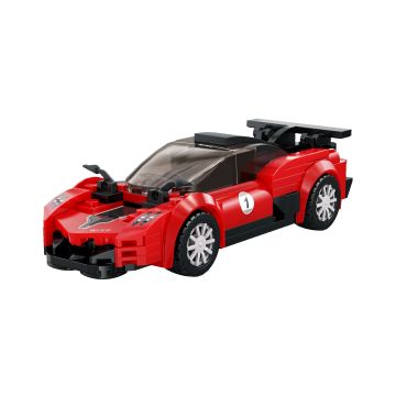 CaDA Crimson Wing Racing Car - 158 Piece Brick Build Model Kit