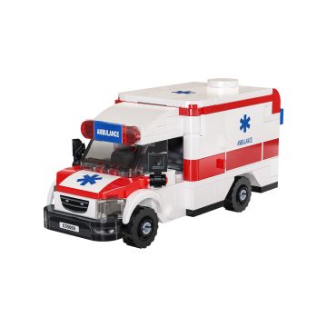 CaDA MedSwift Ambulance Van - 163 Piece Brick Build Model Kit