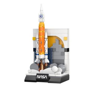 CaDA SLS Artemis Rocket - 197 Piece Brick Build Model Kit
