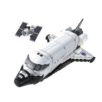 CaDA Space Shuttle Discovery - 475 Piece Brick Build Model Kit
