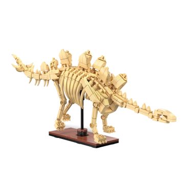CaDA Dinosaur Fossils: Stegosaurus - 297 Piece Brick Build Model Kit