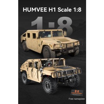CaDA 1:8 HUMVEE - 3935 Piece Brick Build Model Kit