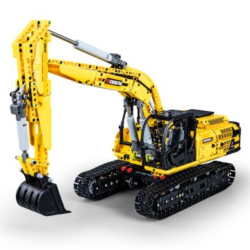 CaDA Functional Excavator - 1702 Piece Brick Build Model Kit