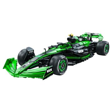 CaDA KICK Sauber F1 Team C44 (2024) - 2553 Piece Brick Build Model Kit