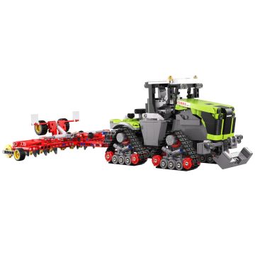 CaDA CLAAS XERION 5000 TRAC TS Tractor - 1336 Piece Brick Build Model Kit