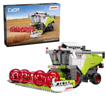 CaDA CLAAS Dominator 370 Combine Harvester - 348 Piece Brick Build Model Kit