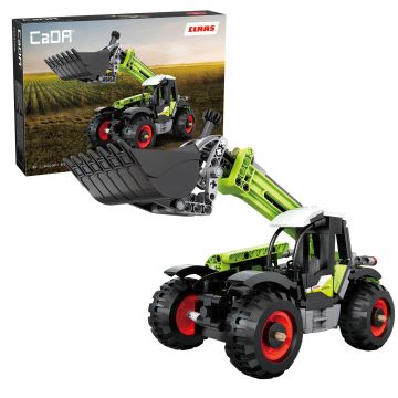 CaDA CLAAS Scorpion 756 Farm Telehandler - 401 Piece Brick Build Model Kit