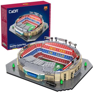 CaDA FC Barcelona Camp Nou Stadium - 728 Piece Brick Build Model Kit