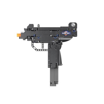 CaDA Micro UZI Brick Toy Gun - 359 Piece Brick Build Model Kit