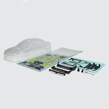 Carisma M48S 1/8 1997 Subaru Impreza WRX WRC Clear RC Car Body