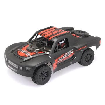 CEN Racing Reeper SC 1/10 4wd Rtr Brushless Truck - Matte Black With Red And Blue Decals