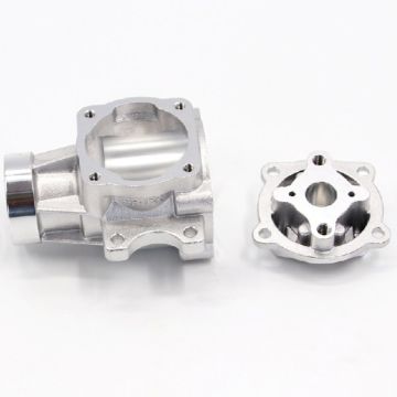RCGF Stinger Engine Parts - Crankcase Lower & Backplate (15cc Rear Exhaust)