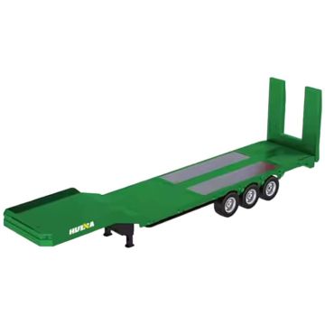 Huina RC 1:18 Electric Flatbed Low Loader Trailer For CY1501 Scania 770S Truck - Green