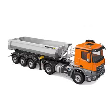 Huina RC Kabolite 1/14th 3 Axle 4x4 Trailer & Truck RTR - Orange