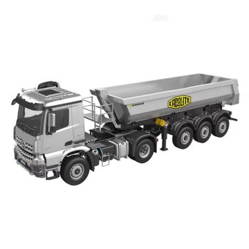 Huina RC Kabolite 1/14 3 Axle 4x4 Trailer & Truck RTR – Silver