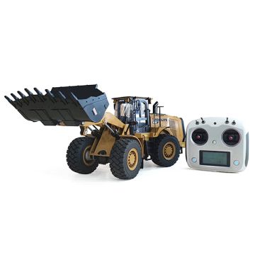 Huina K966 Kabolite Wheeled Loader Digger - All Metal, Hydraulic, Brushless