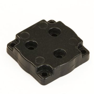 Huina K336 Motor Cover, Zinc Alloy, Black